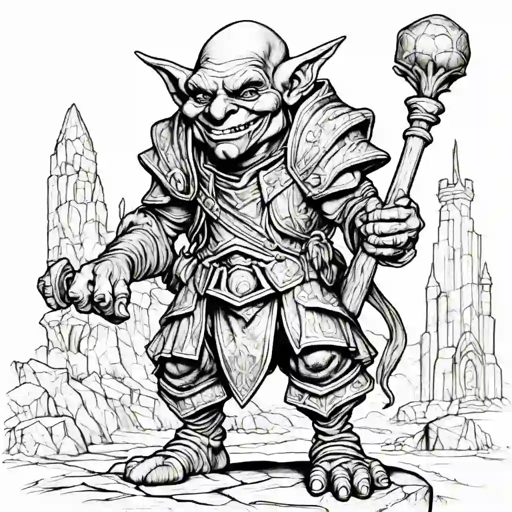 Goblin's Gold coloring pages